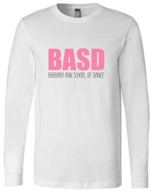 Youth or Adult BASD Bella + Canvas Jersey Long Sleeve Tee (BASD)