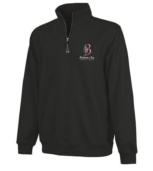 Youth Charles River 1/4 Zip Fleece Pullover with Embroidered Logo (BASD)