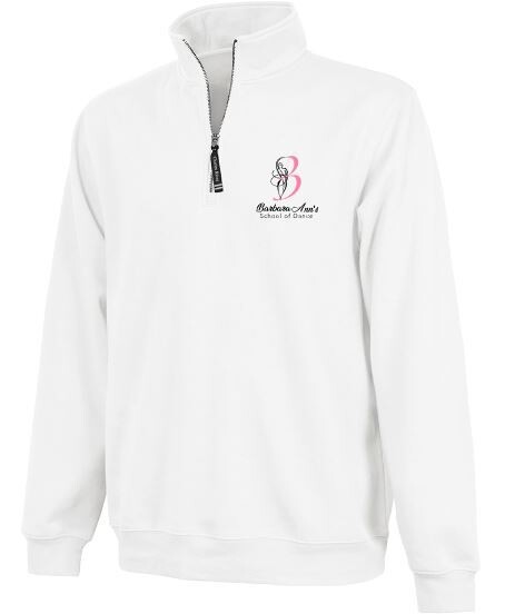 Adult Charles River 1/4 Zip Fleece Pullover with Embroidered Logo (BASD)