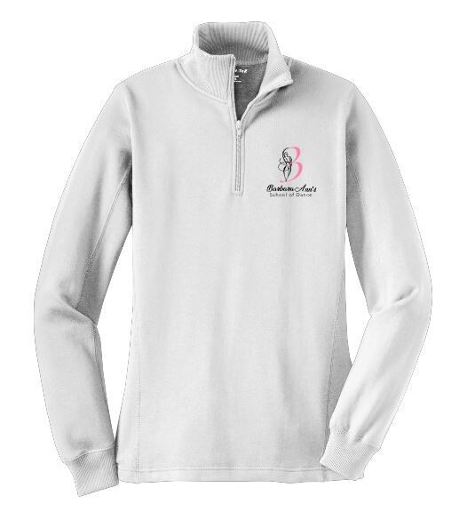Ladies Sport-Tek 1/4-Zip Sweatshirt with Embroidered Logo (BASD)