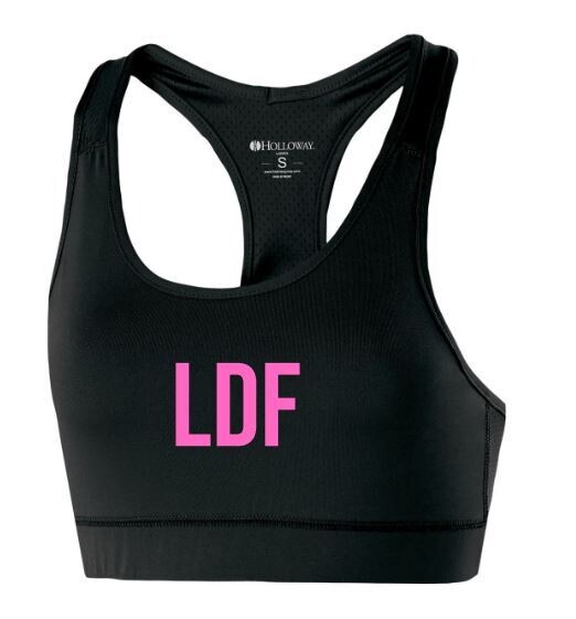 Ladies LDF Black Vent Bra (LDF)