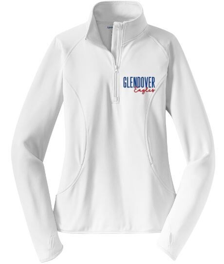 Ladies Sport-Tek® Sport-Wick® Stretch 1/4-Zip Pullover (GES)