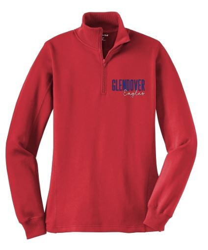 Ladies Sport-Tek® 1/4-Zip Sweatshirt with Embroidered Logo (GES)