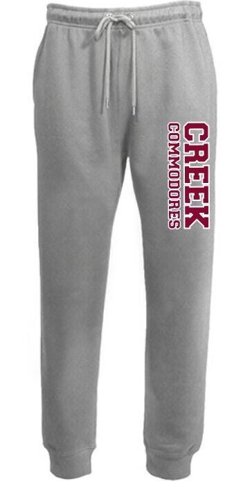 Youth or Adult Creek Commodores Classic Joggers (TCMSD)