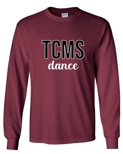 Youth TCMS dance Long Sleeve Tee (TCMSD)