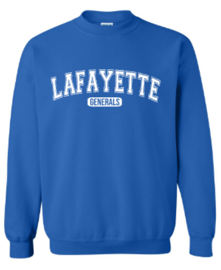 Adult Lafayette Generals Sweatshirt