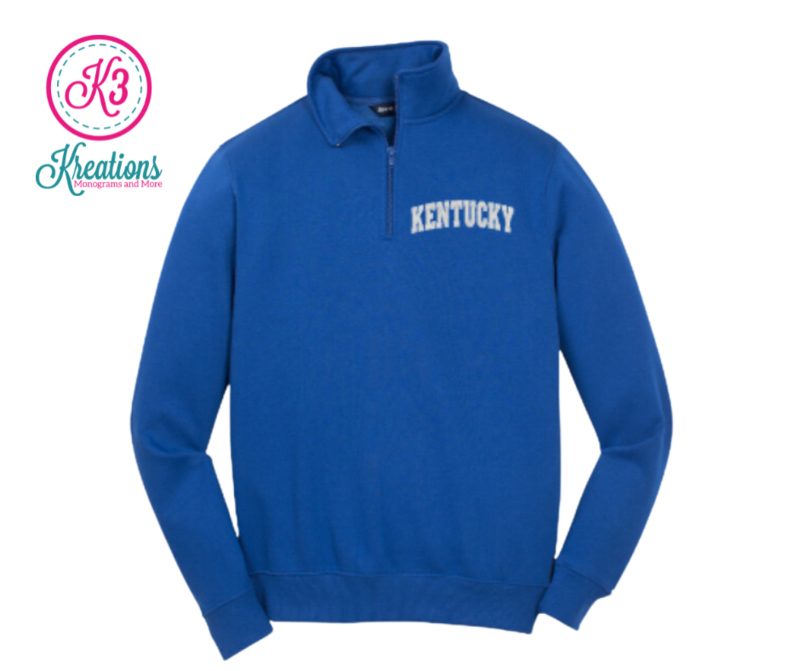 Sport-Tek® 1/4-Zip Sweatshirt with Embroidered Kentucky