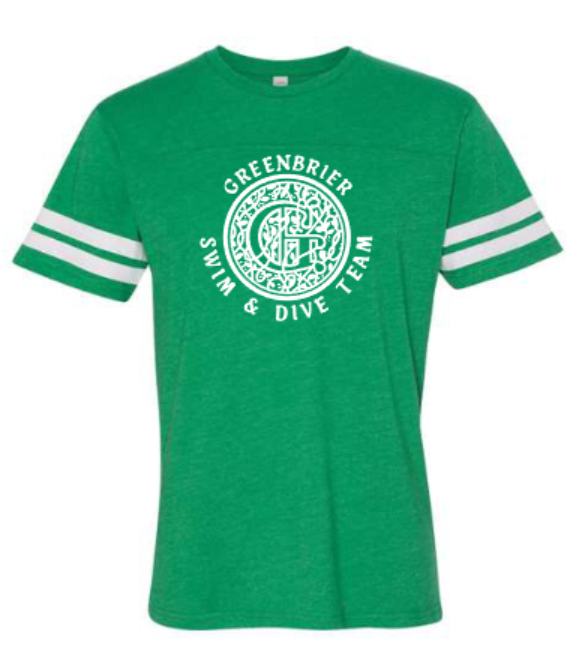 LAT Unisex Jersey with Choice of Greenbrier Logo