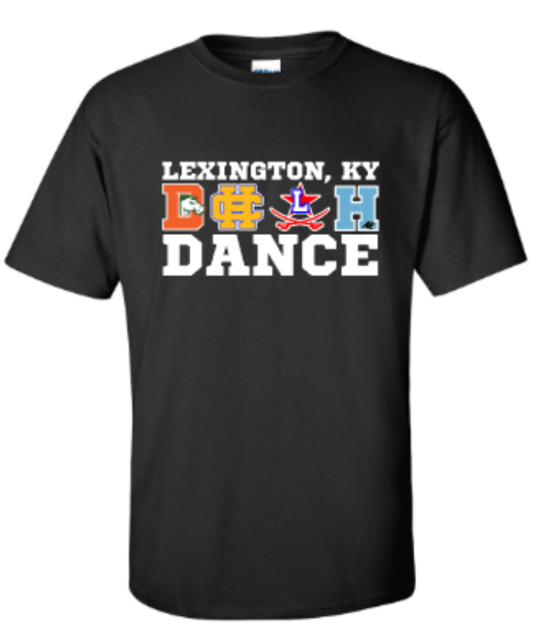 Youth or Adult Lex Dance Gildan Tee (HDT)