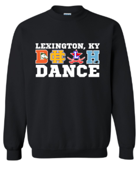 Youth or Adult Lex Dance Gildan Sweatshirt (FDDT)