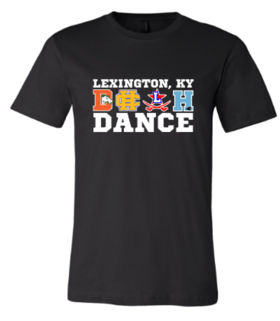 Youth or Adult Lex Dance Bella + Canvas Tee (HDT)