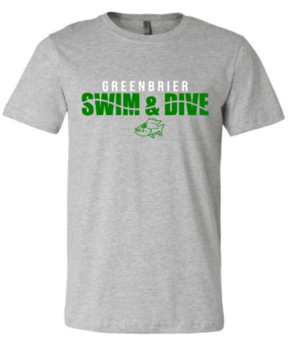 Bella+Canvas Greenbrier Swim &amp; Dive Short Sleeve Tee