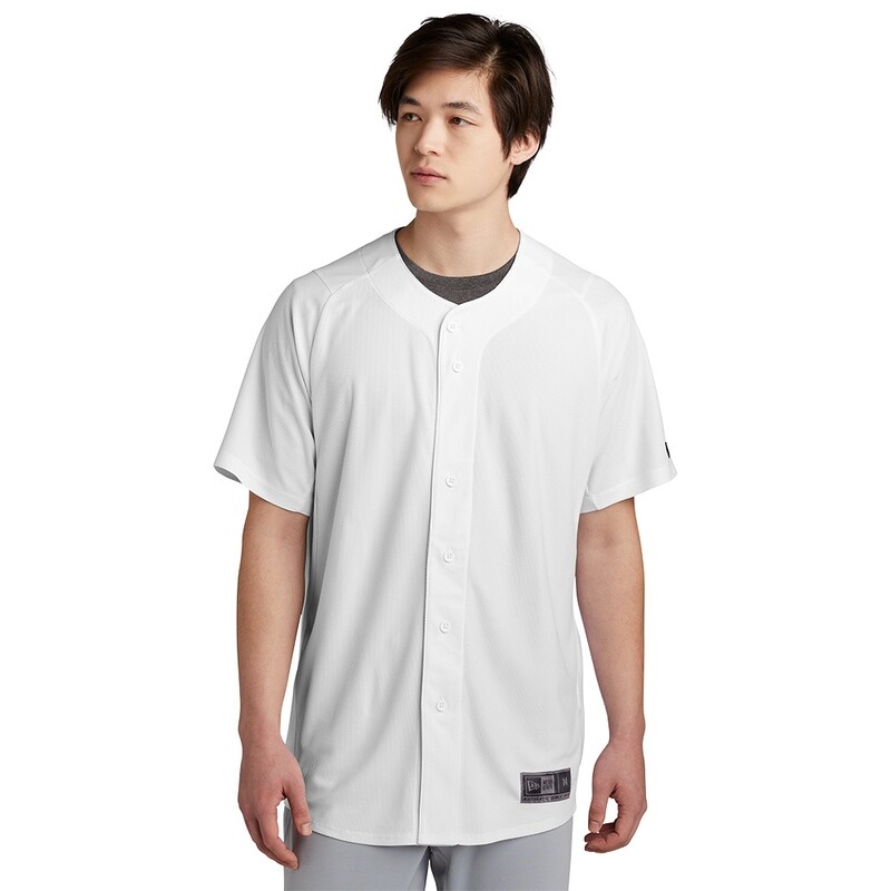 New Era® Diamond Era Full-Button Greenbrier Jersey