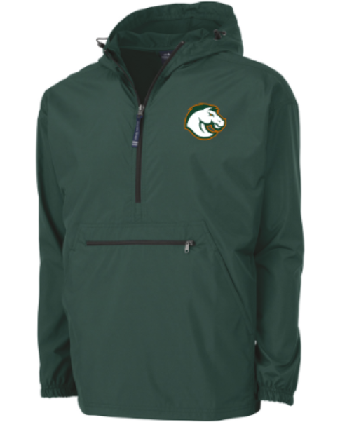 Adult Charles River Pack-N-Go Pullover with Choice of Logo (FDG)