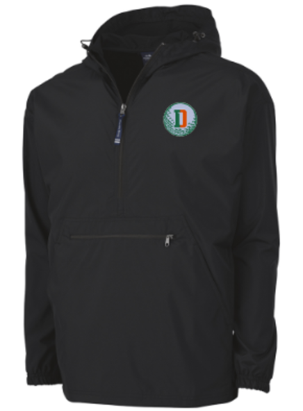 Adult Charles River Pack-N-Go Pullover with Choice of Logo (FDG)