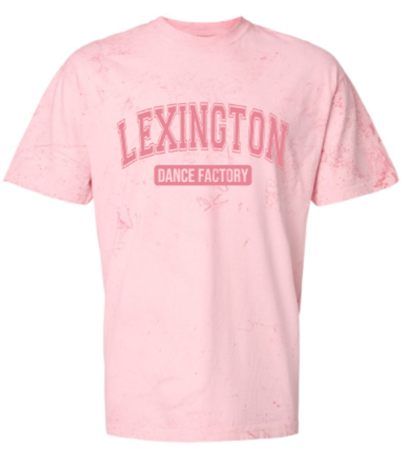 Youth or Adult Lexington Dance Factory Comfort Colors Color Blast Heavyweight Tee (LDF)