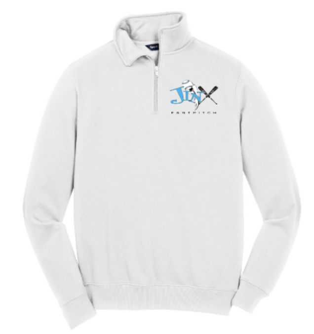 Ladies OR Unisex Sport Tek 1/4 Zip Fleece Pullover with Jinx Logo (JFP)