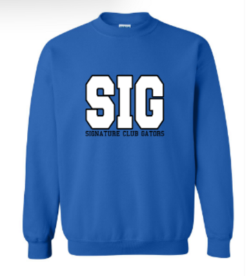 Youth or Adult SIG Sweatshirt (SCSD)