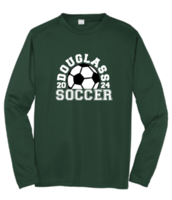 Youth or Adult Douglass 2024 Soccer Sport-Tek® PosiCharge® Competitor™ Short OR Long Sleeve Tee (FDBS)