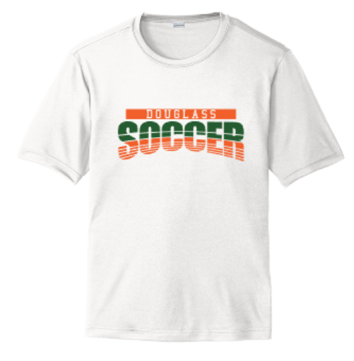 Youth or Adult Douglass Soccer Sport-Tek® PosiCharge® Competitor™ Short or Long Sleeve Tee (FDBS)