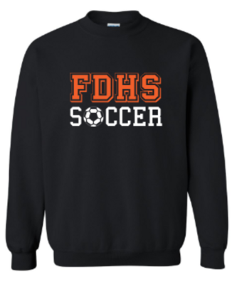 Youth or Adult FDHS Soccer Sweatshirt (FDBS)