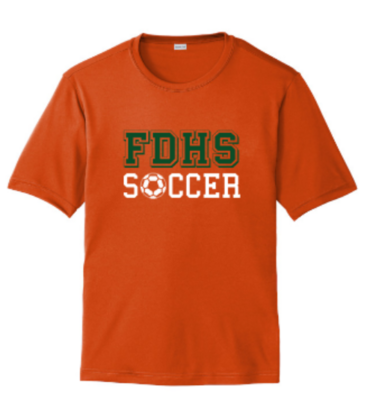 Youth or Adult FDHS Soccer Sport-Tek® PosiCharge® Competitor™ Short or Long Sleeve Tee (FDBS)