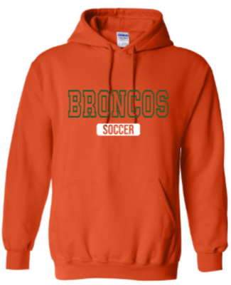 Youth or Adult Broncos Soccer Sweatshirt (FDBS)