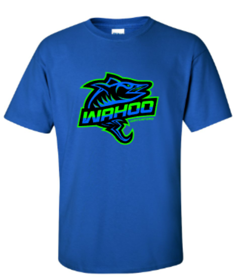 Youth OR Adult Full Color Wahoo Gildan Short Sleeve Tee (WWR)