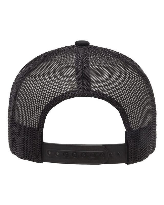 Dark Gray Wahoo Black Trucker Cap (WWR)