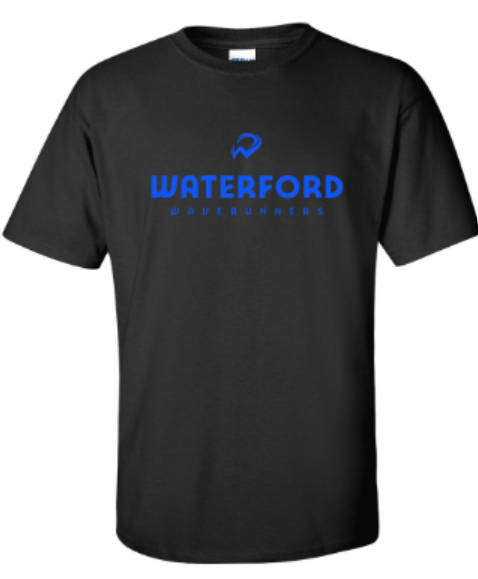 Youth OR Adult Blue Waterford Waverunners Gildan Short Sleeve Tee (WWR)