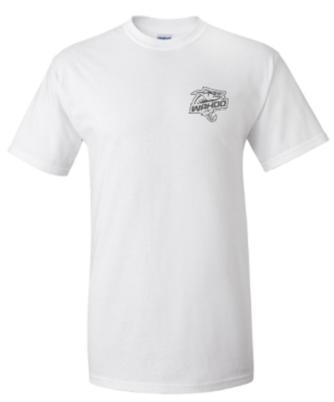 Youth OR Adult Left Chest Dark Gray Wahoo Gildan Short Sleeve Tee (WWR)