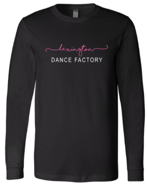 Adult Lexington Dance Factory Bella + Canvas Jersey Long Sleeve Tee (LDF)
