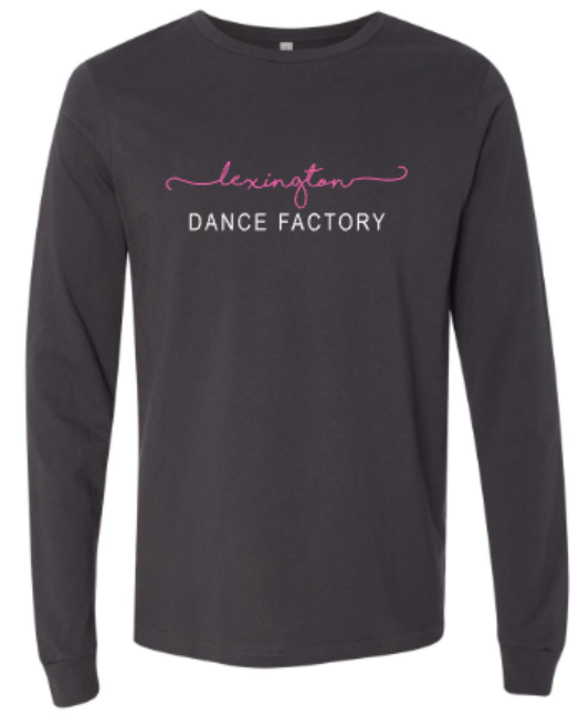 Adult Lexington Dance Factory Bella + Canvas Jersey Long Sleeve Tee (LDF)