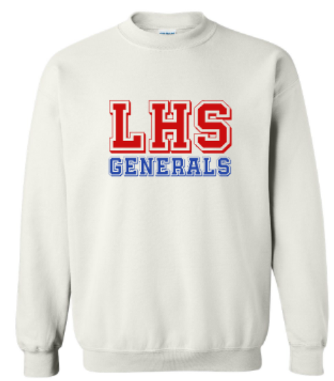 Adult LHS Generals Gildan Sweatshirt
