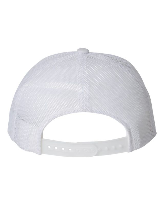 Full Color W White Trucker Cap (WWR)