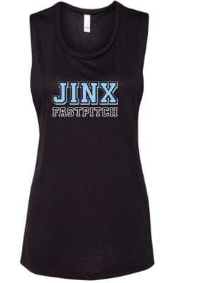 Ladies Jinx Fastpitch Scoop Muscle Tank (JFP)