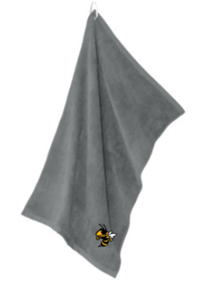 Port Authority® Grommeted Microfiber Mascot Golf Towel (WCG)
