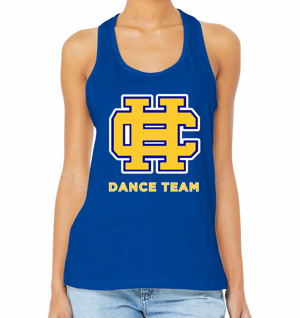 HC Dance Team Jersey Racerback Tank