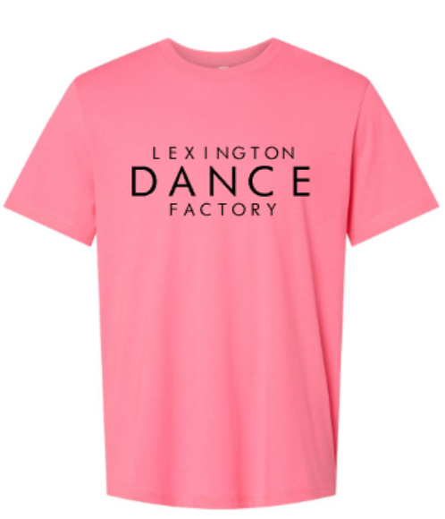 Youth or Adult Bella + Canvas Lexington Dance Factory Tee (LDF)