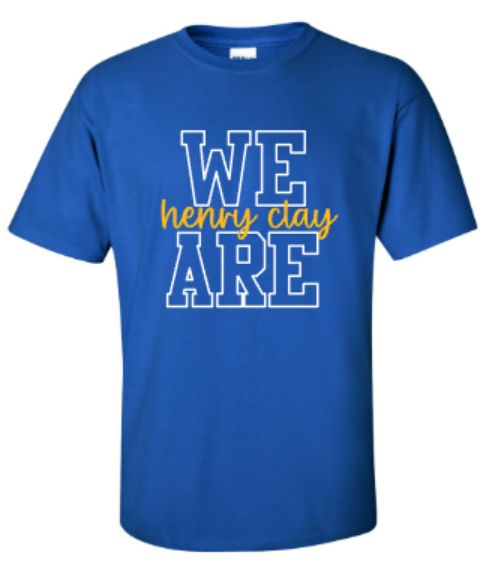 Adult We Are Henry Clay Short OR Long Sleeve Tee