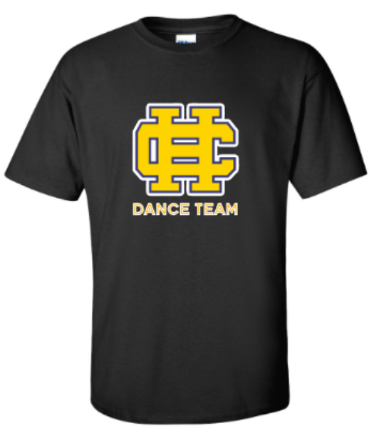 Adult HC Logo Dance Team Short OR Long Sleeve Gildan Softstyle® Tee (HCDT)