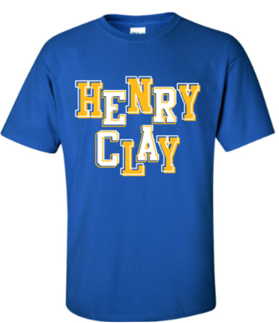 Adult Henry Clay Short OR Long Sleeve Gildan Tee