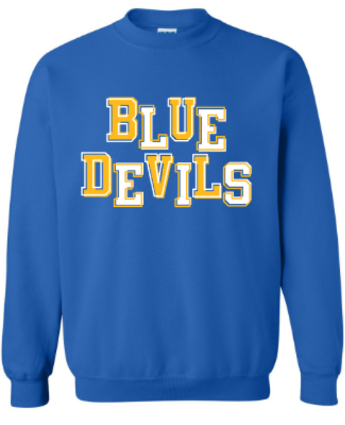 Adult Blue Devils Sweatshirt