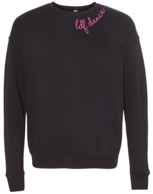 Adult ldf dance Chain Link Stitched Gildan Crewneck Sweatshirt (LDF)