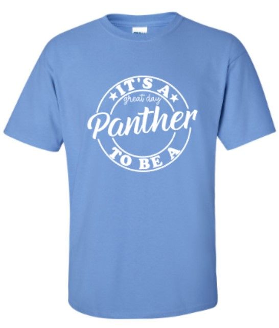 Great Day Panther Short or Long Sleeve Tee