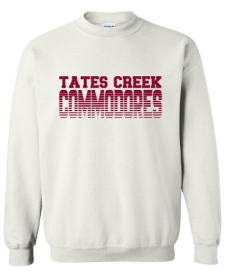 Youth or Adult Tates Creek Commodores Sweatshirt