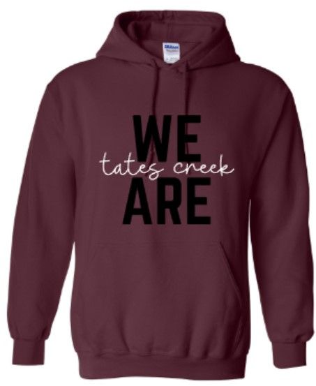 We Are Tates Creek Unisex Sweatshirt - YOUTH and ADULT (TCDT)