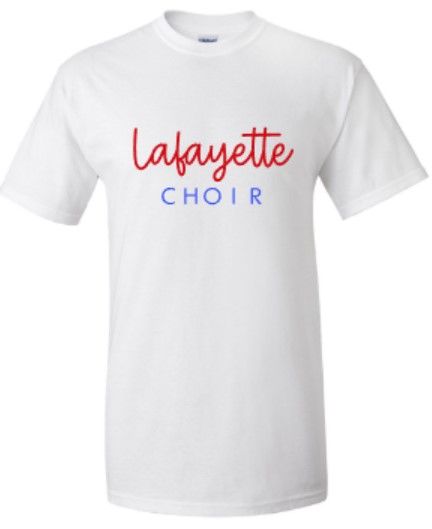 Adult Script Lafayette Choir Softstyle Short Sleeve Tee (LC)