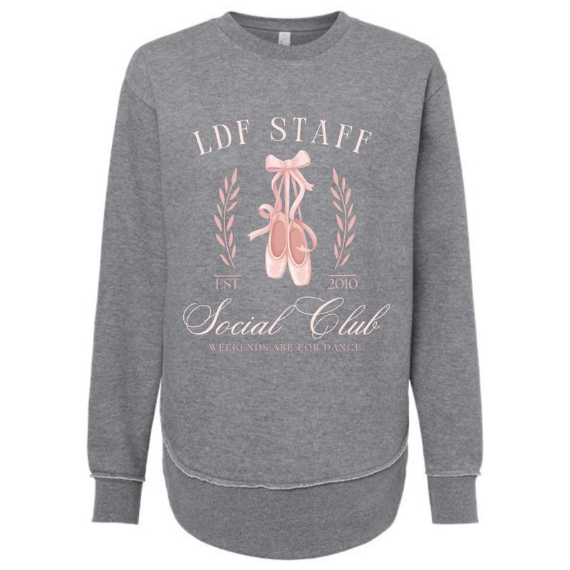 LDF Staff Social Club LAT Fleece Crewneck Sweatshirt (LDF)