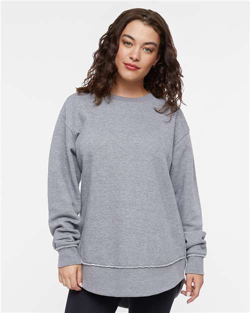 Ladies CATS Coquette LAT Fleece Crewneck Sweatshirt